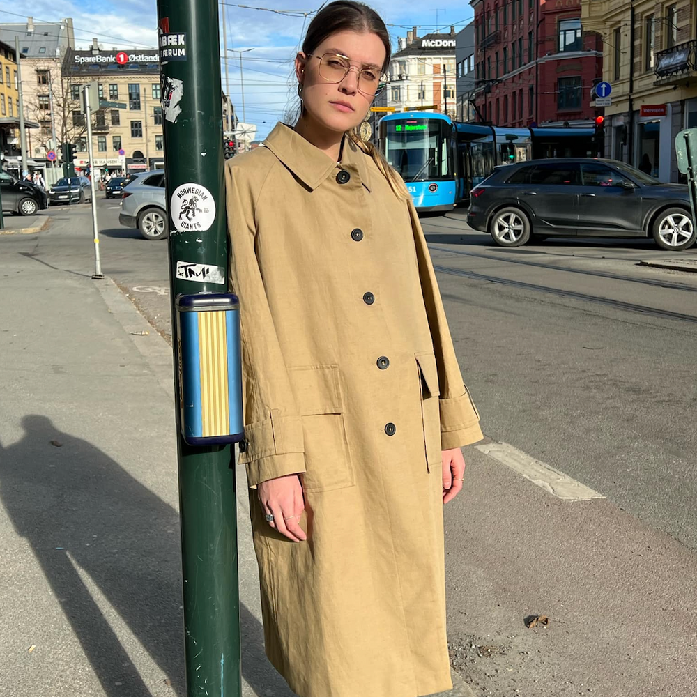 
                      
                        Studio Re- Beige trench
                      
                    