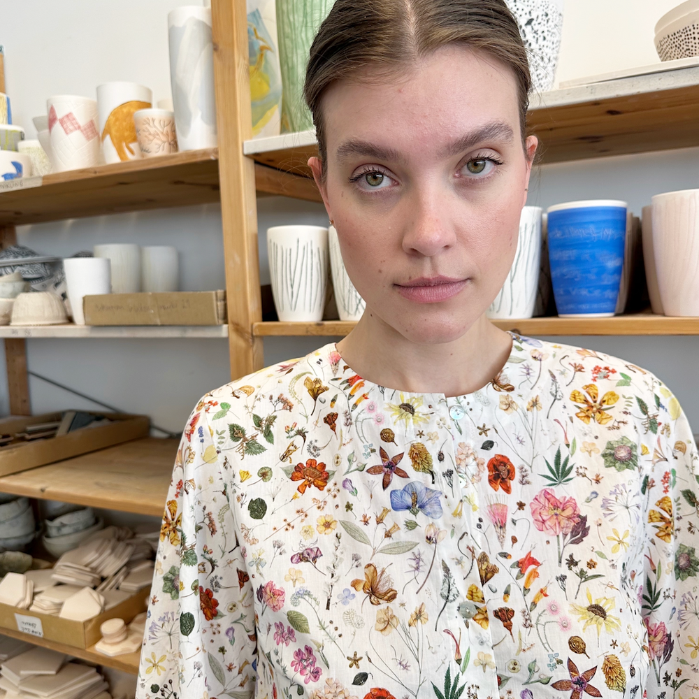 
                      
                        Bluse Vinter Liberty Hvit Sommerblomster
                      
                    