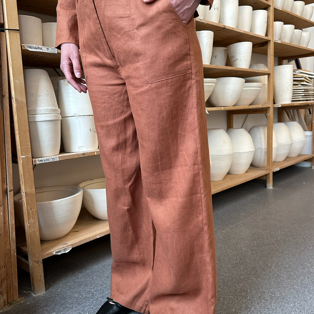 
                      
                        Studio Re- Rust linbukse
                      
                    