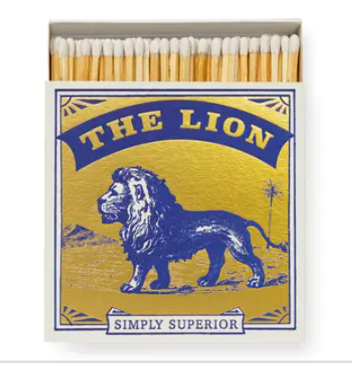 Fyrstikker Archivist Gallery Gold Lion