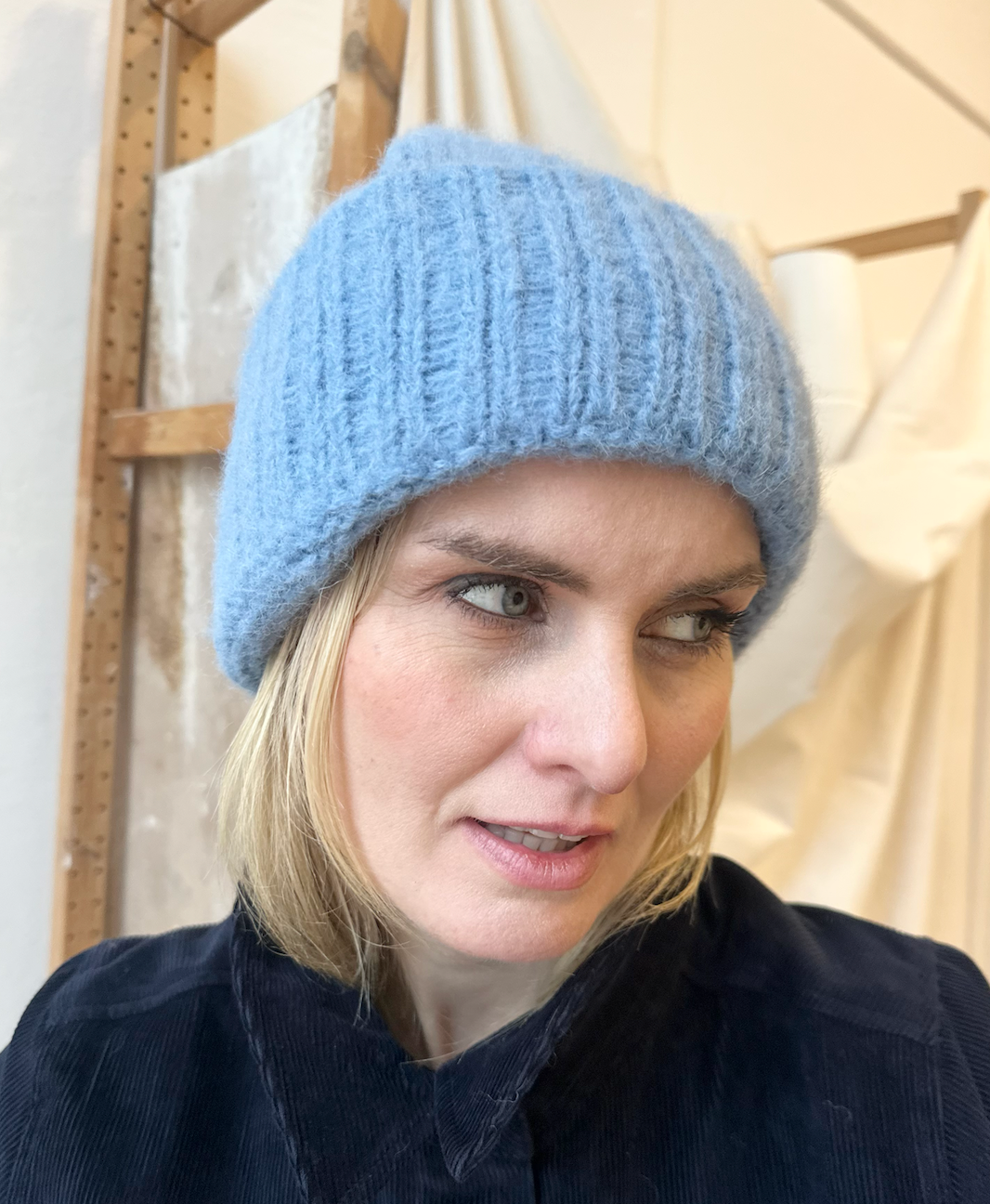 Lue Pus Alpakka Dus Blå