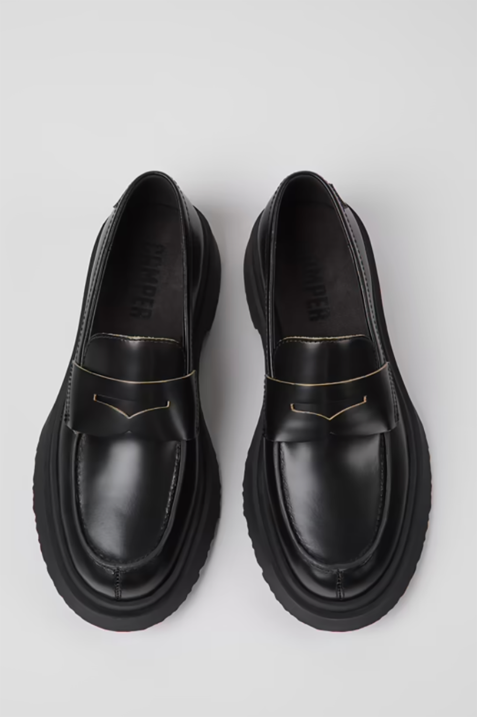Sko Camper Loafers Walden Sort