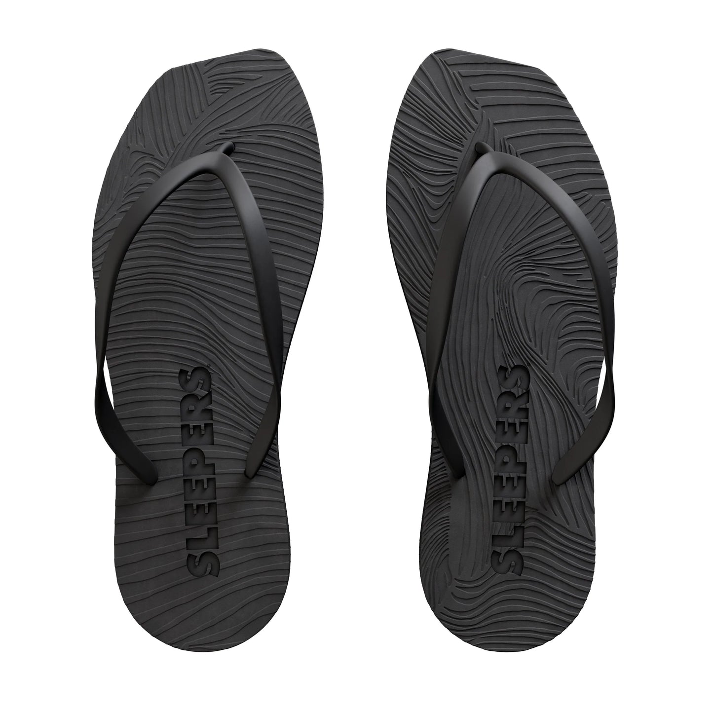 Sleepers Tapered Flip Flop Black