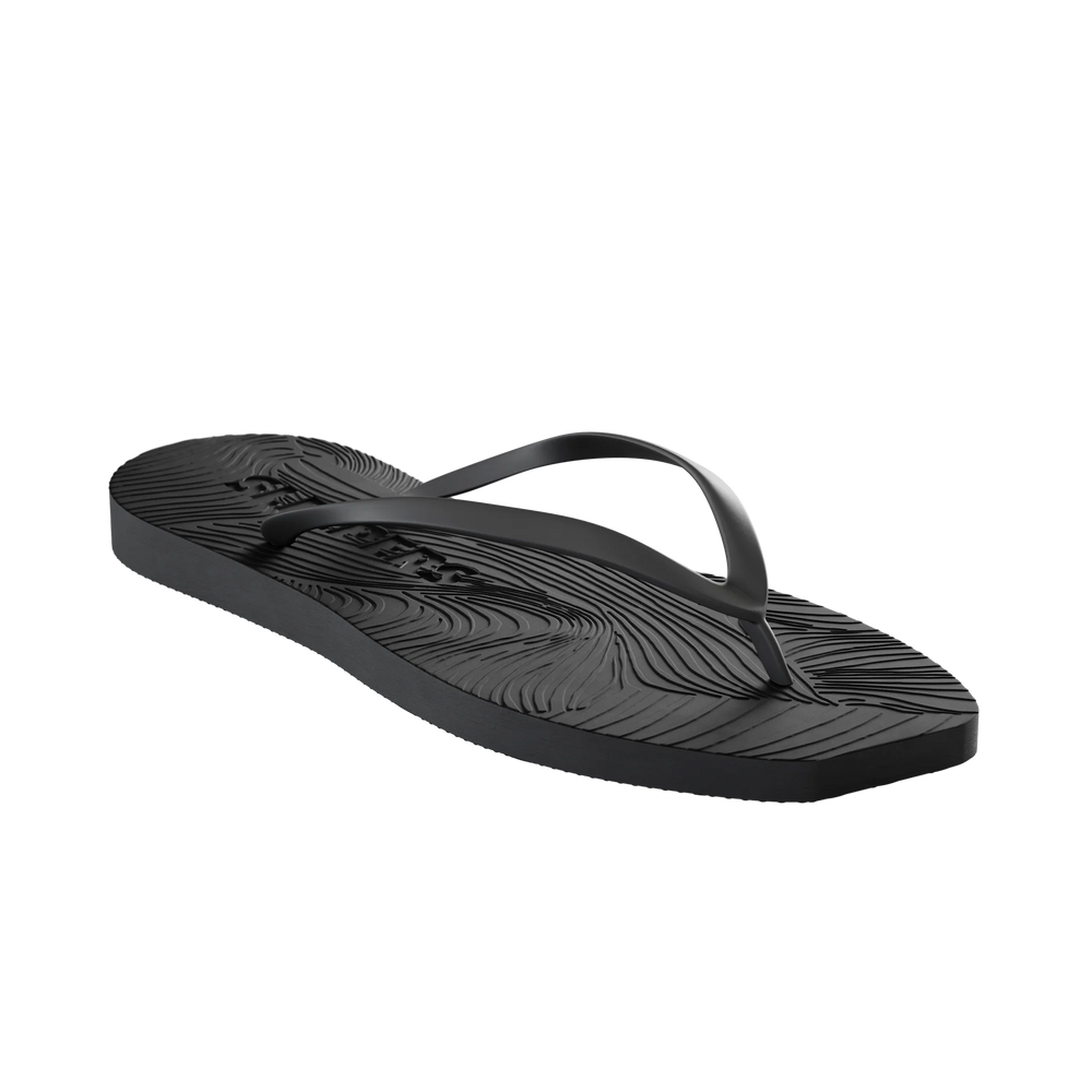 Sleepers Tapered Flip Flop Black