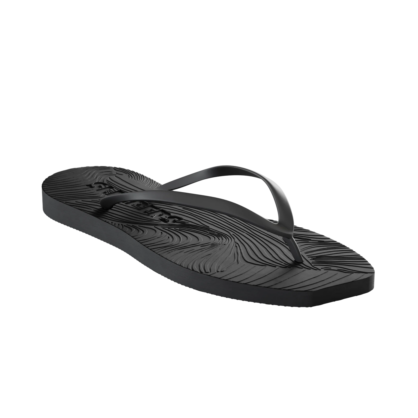 Sleepers Tapered Flip Flop Black