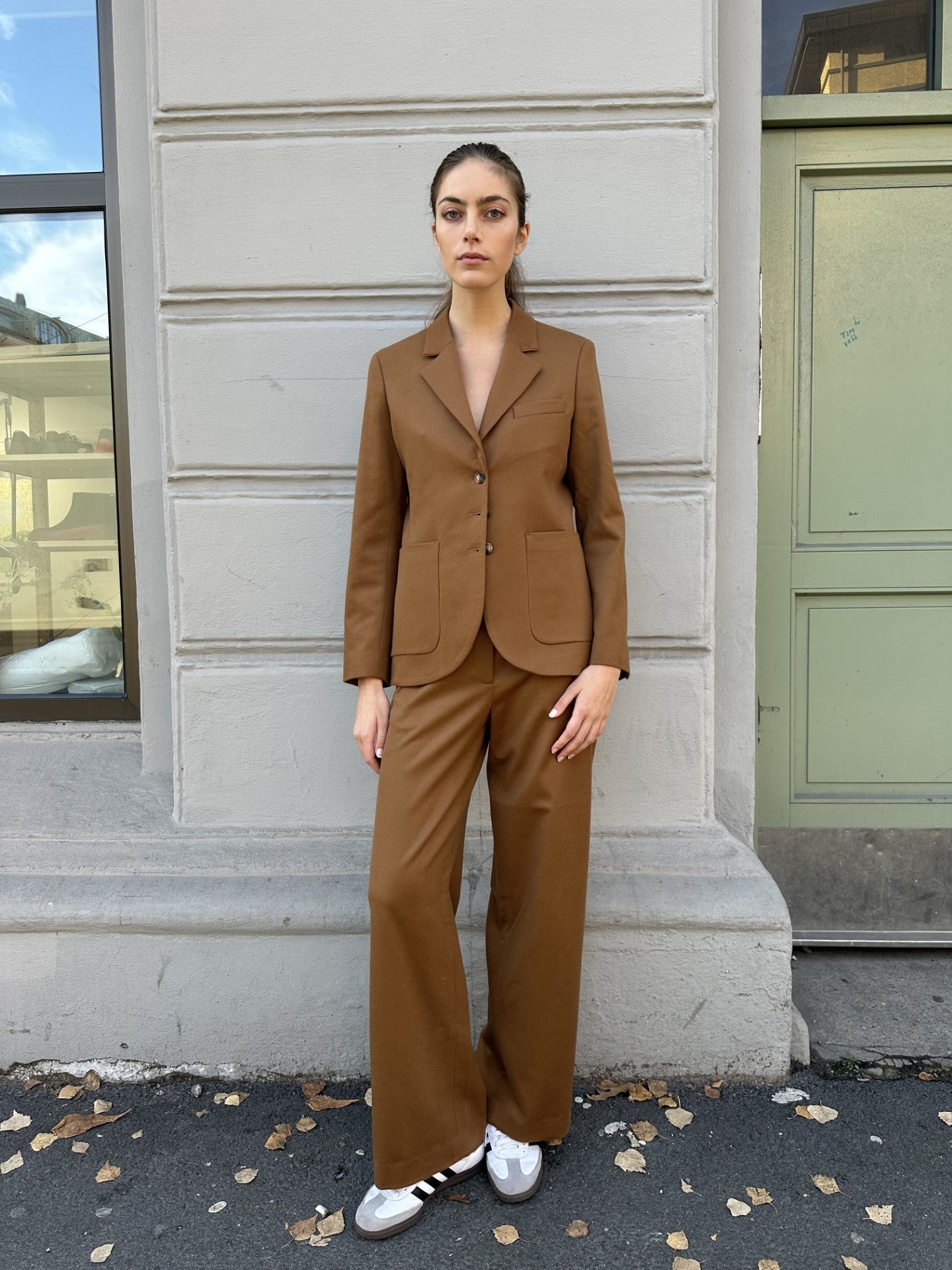 Blazer 4 Wool Camel Re-