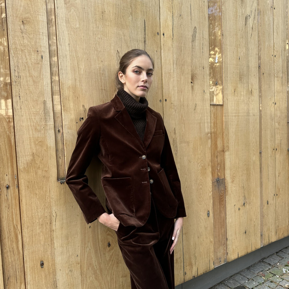 Blazer 4 Velvet Brown Re-