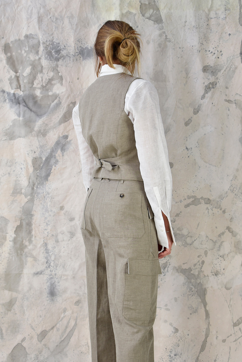 Waistcoat 1 Beige Re-