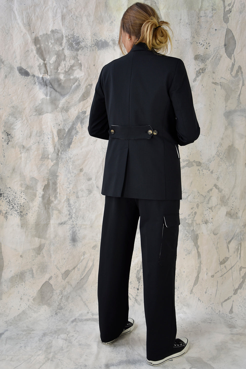 Pant Worker Black Re-