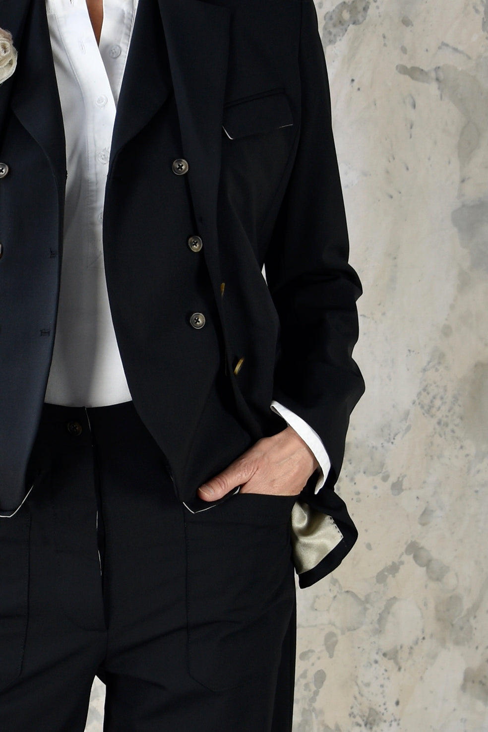 Pant Worker Black Re-