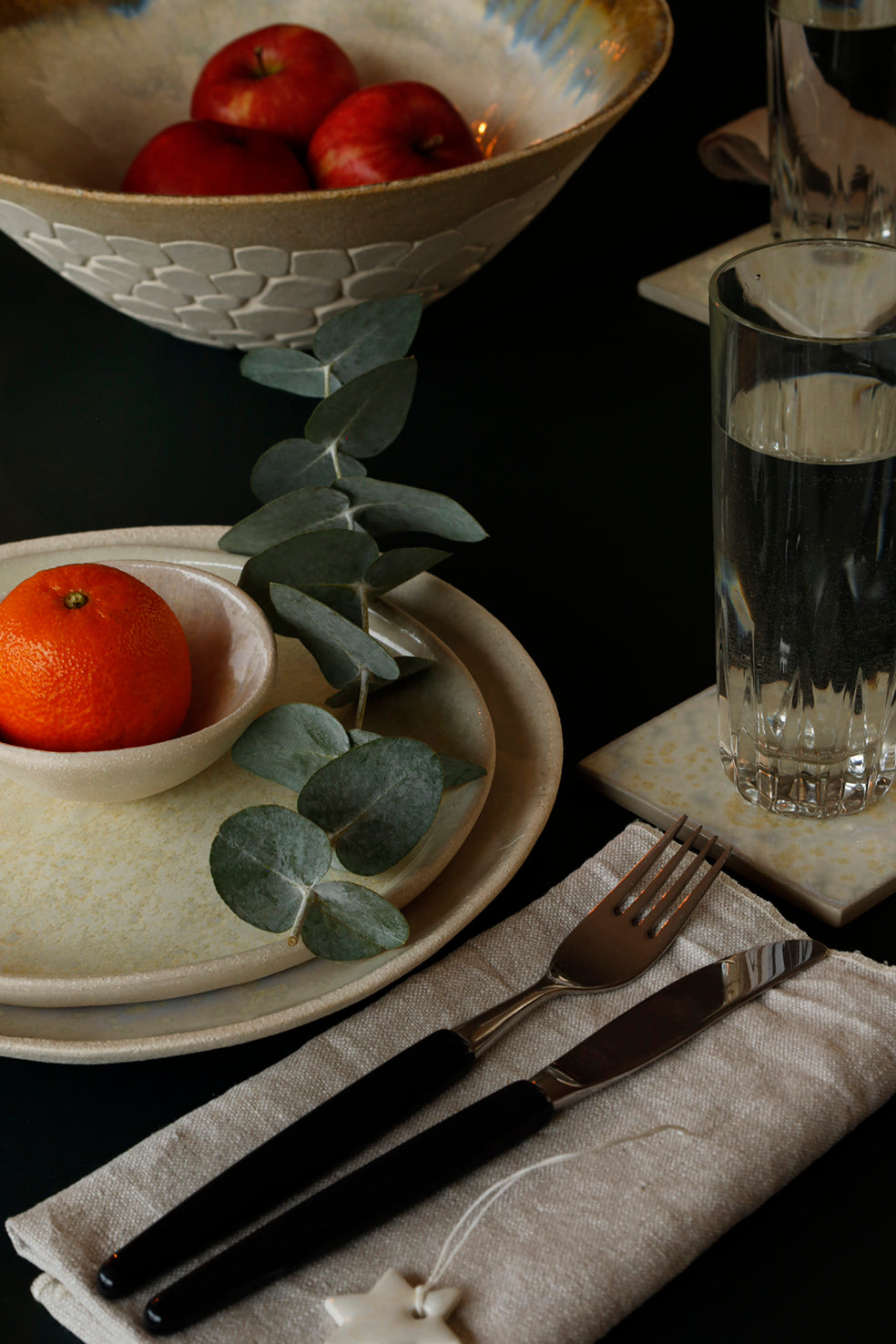 Tallerken Frokost Hvit Krystall