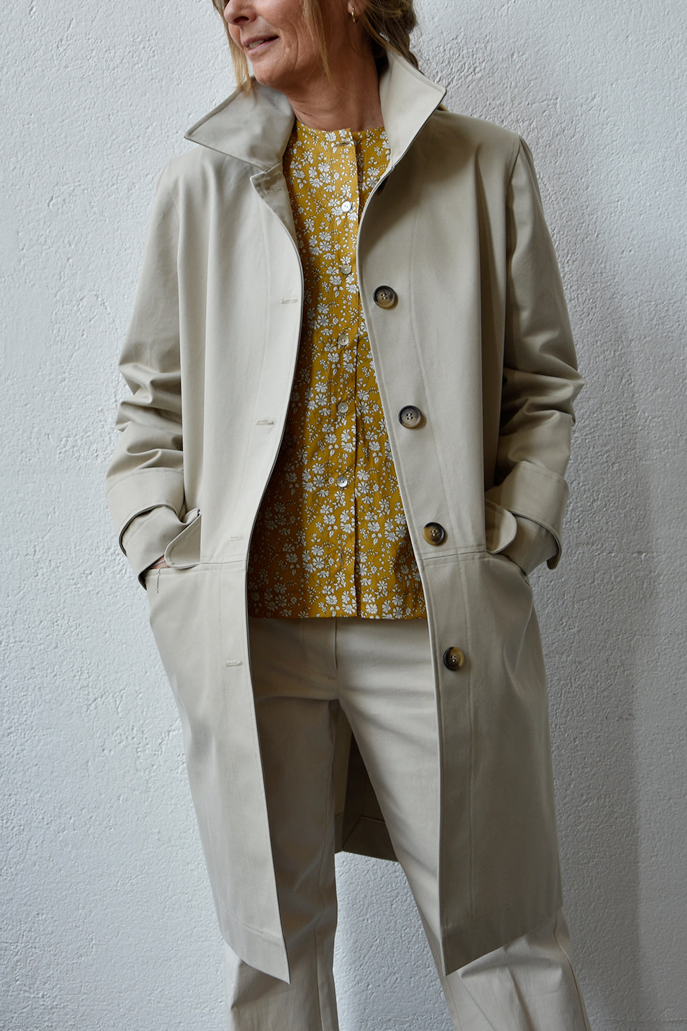 Frakk Twill Sand