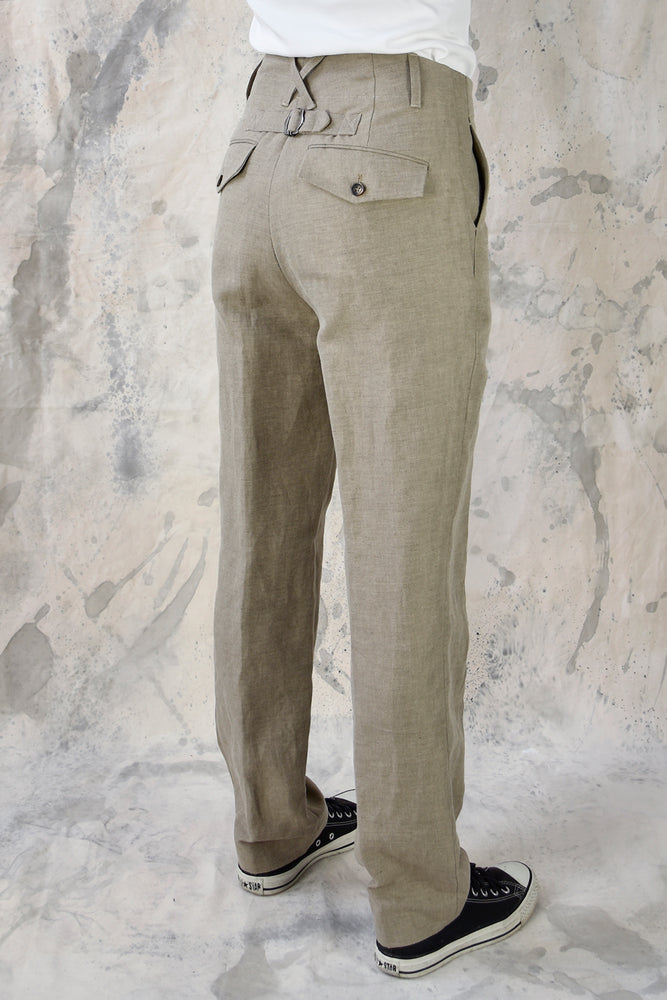 Pant Regular Beige Re-