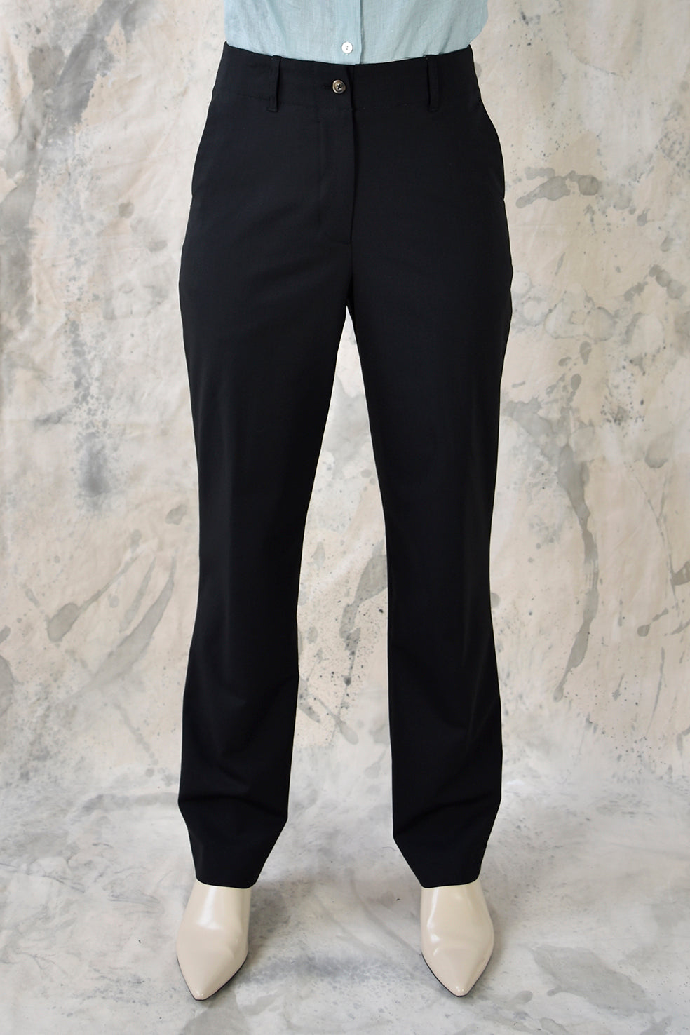 Pant Regular Black Re-