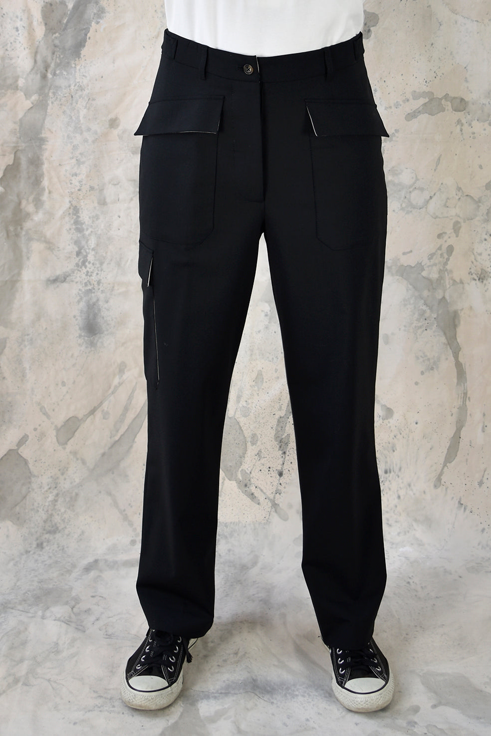 Pant Worker Black Re-