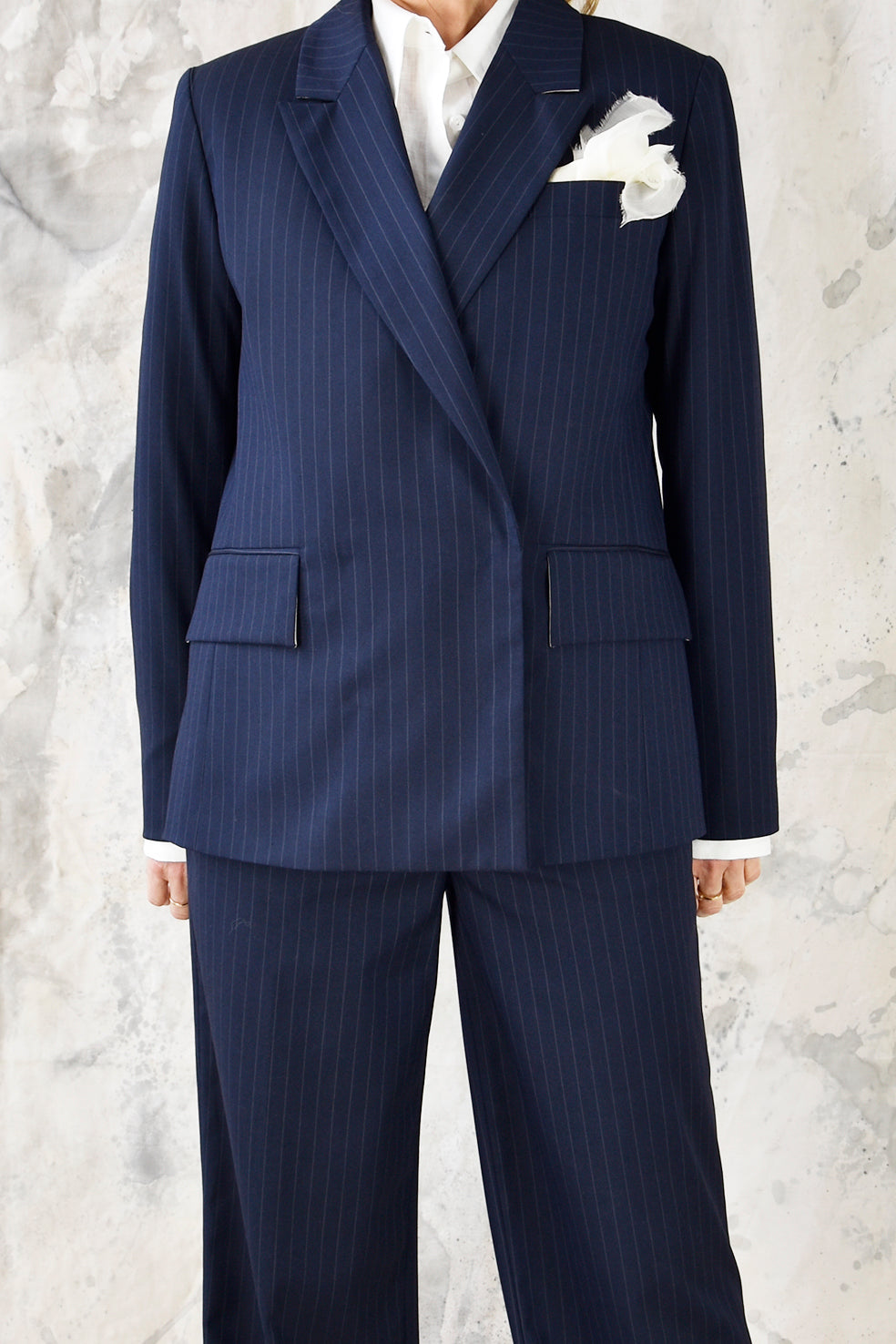 Studio Re- Pinstripe blazer og bukse