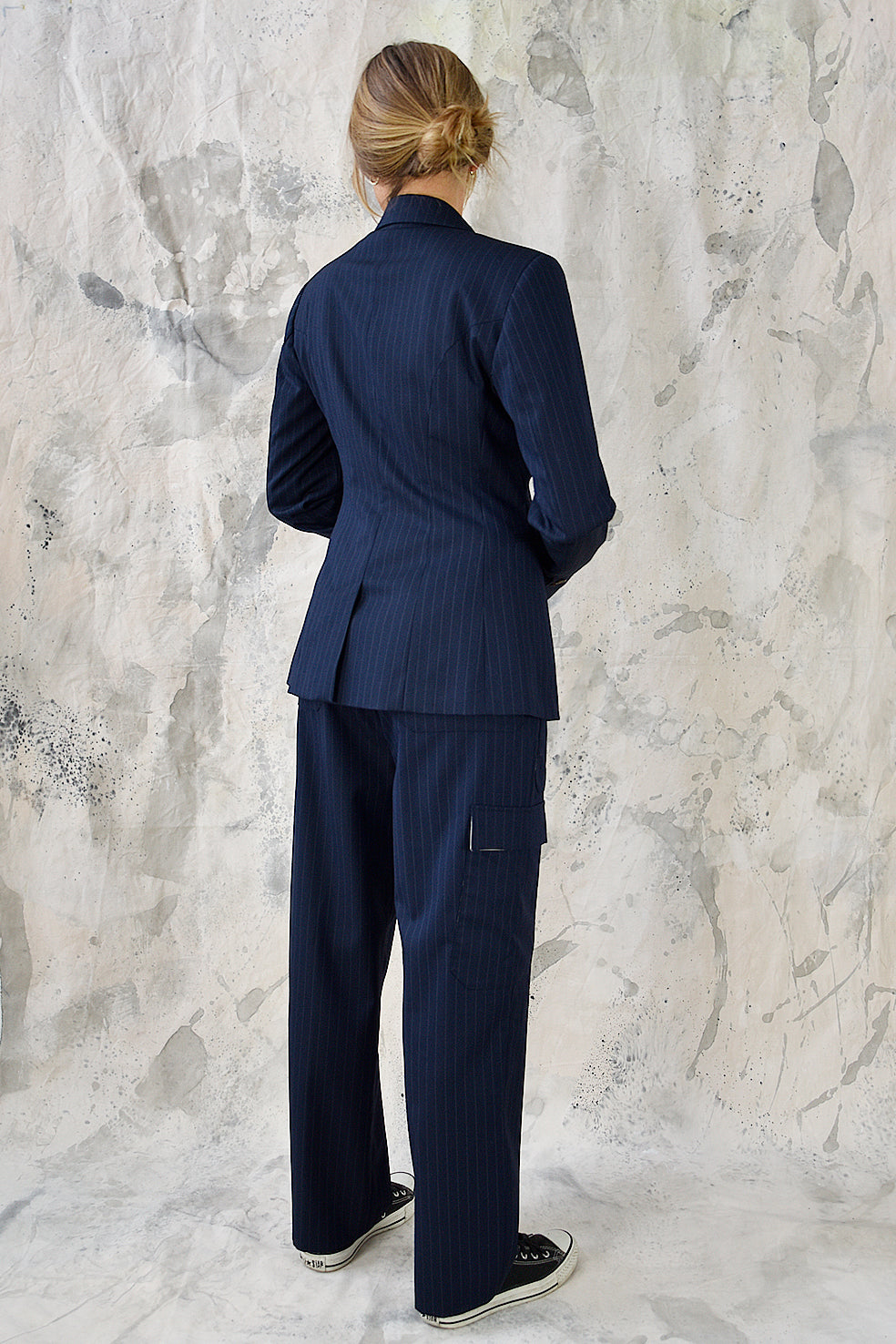 Studio Re- Pinstripe blazer og bukse