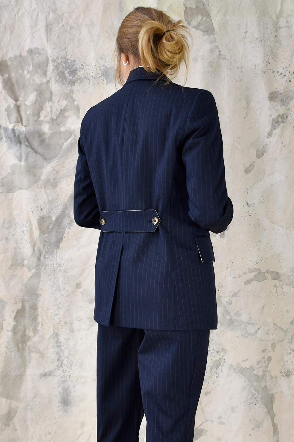 Studio Re- Pinstripe blazer og bukse