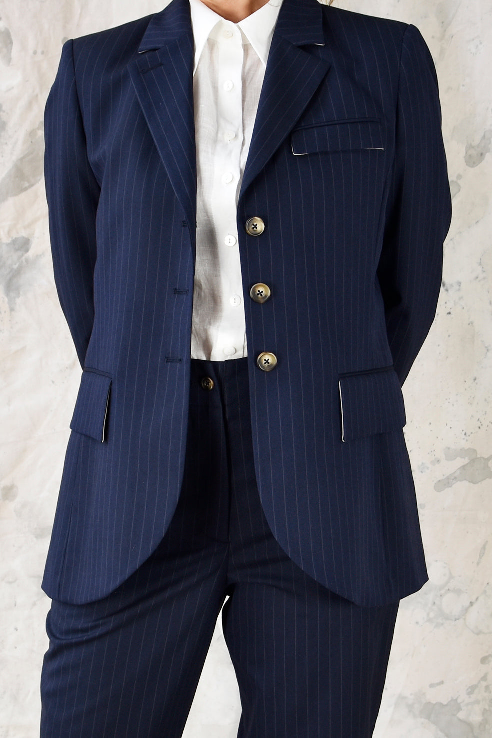 Studio Re- Pinstripe blazer og bukse