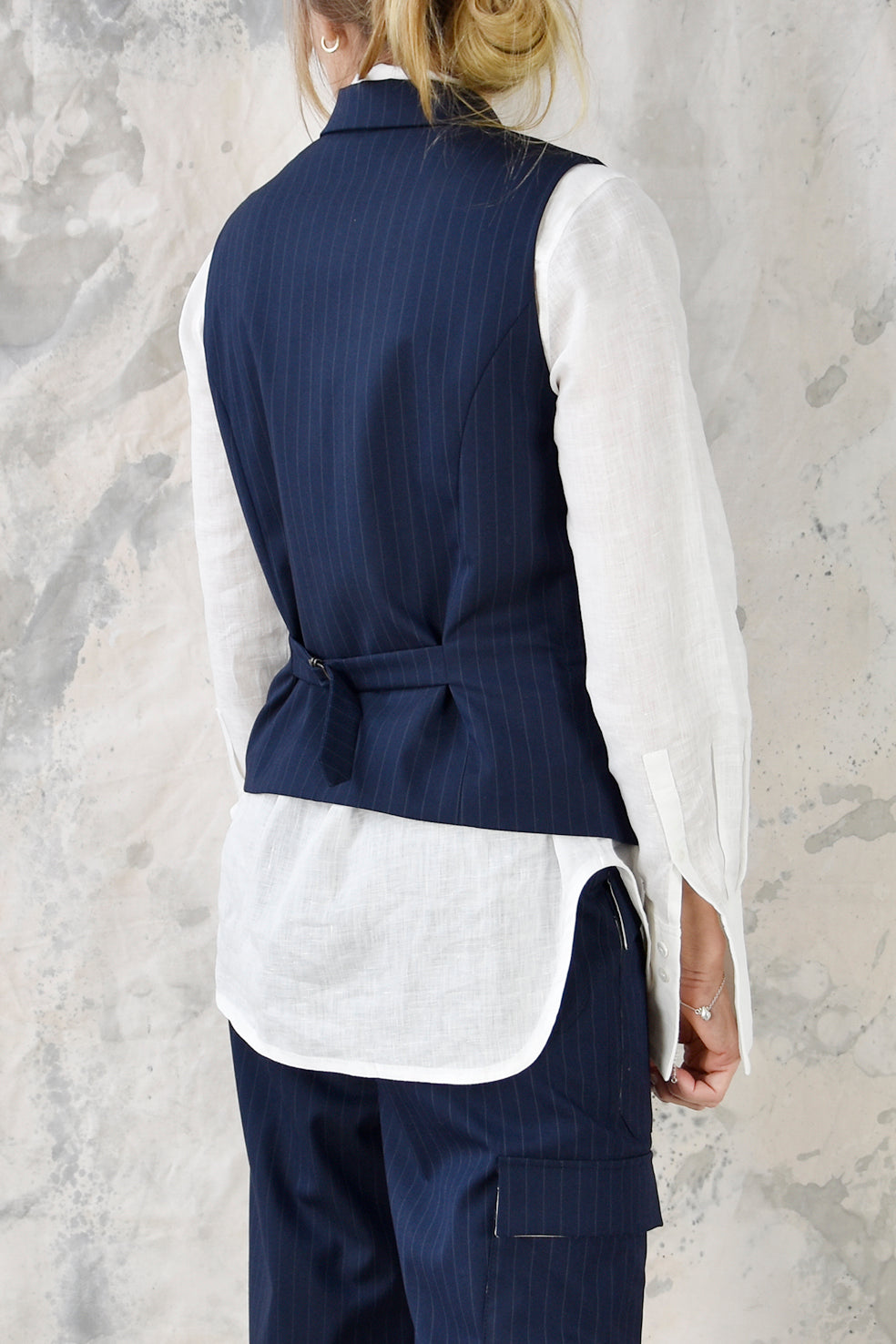 Studio Re- Pinstripe vest og bukse