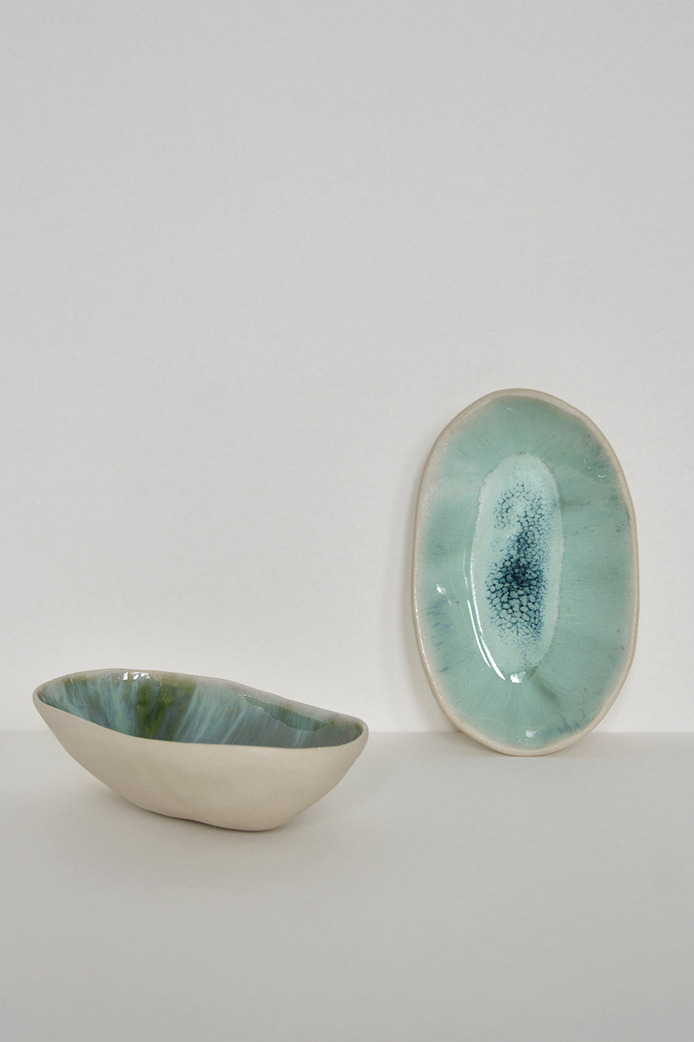 Skål Medium Oval Nordlys
