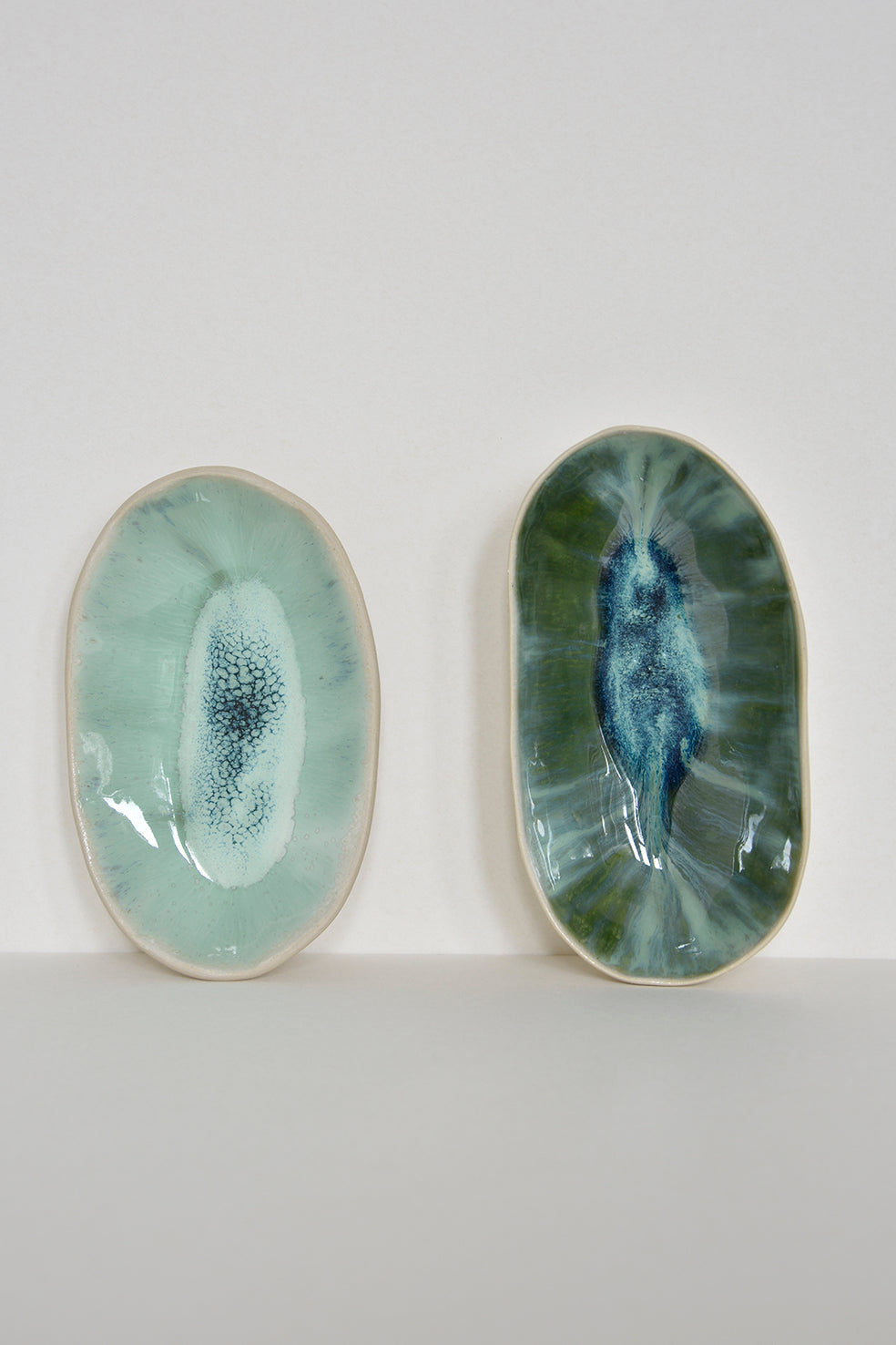 Skål Medium Oval Nordlys