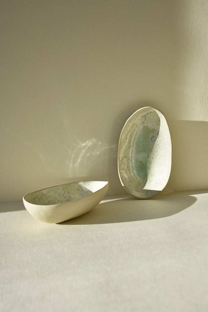 
                      
                        Skål Medium Oval Grønn Krystall
                      
                    
